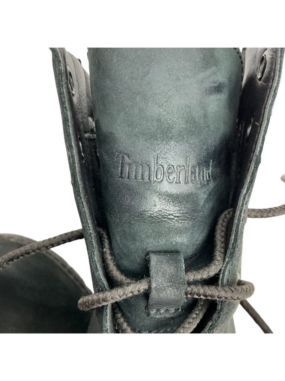 Timberland Tillston 6” Nubuck Block Heel Lace Boots Womens 8.5 Defender Repellen - Picture 16 of 16
